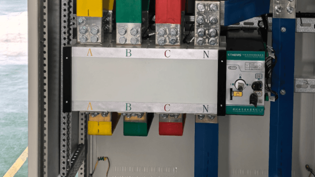 ATS application inside power distribution cabinet