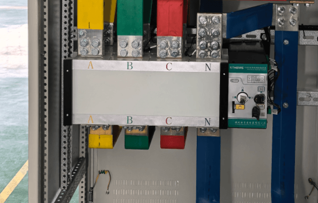 ATS application inside power distribution cabinet