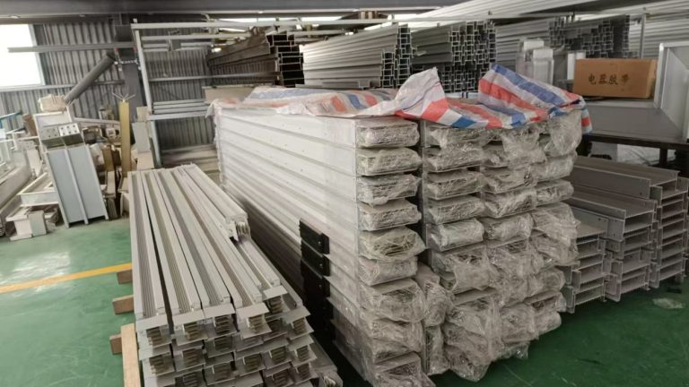 Busbar trunking products in workshop