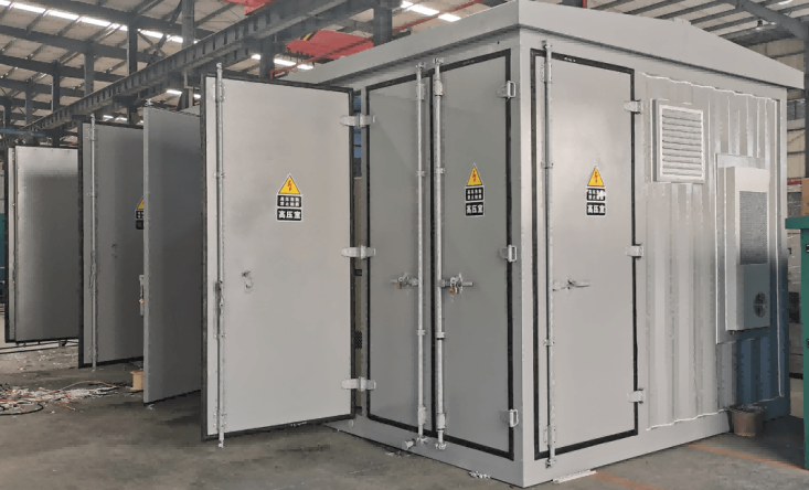 Containerized Substation in factory