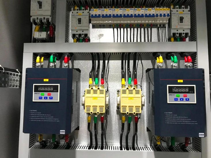 Dual 30kW Motor Soft Starter Panel Wiring