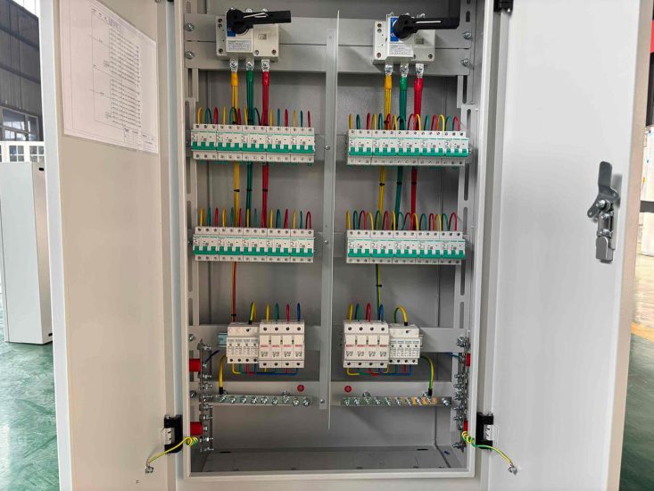 Internal Construction of Lighting Control Panel