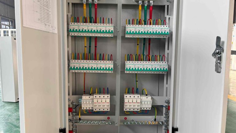 Internal Construction of Lighting Control Panel