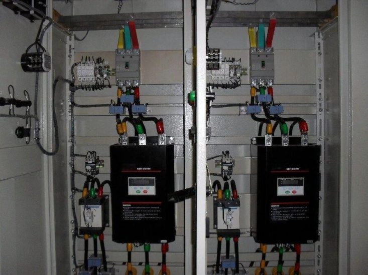 Low-Voltage Complete Motor Soft Starter Panel