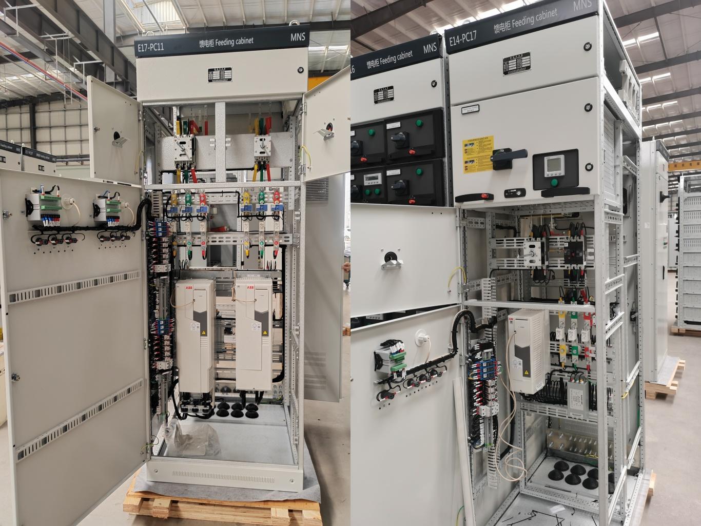 MNS Low-Voltage VFD Feeding Panel