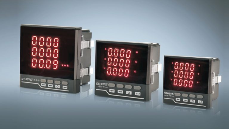 Multifunctional meters in electrical accessories