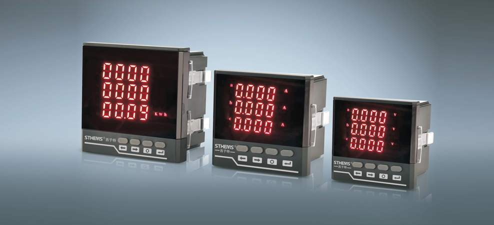 Multifunctional meters in electrical accessories