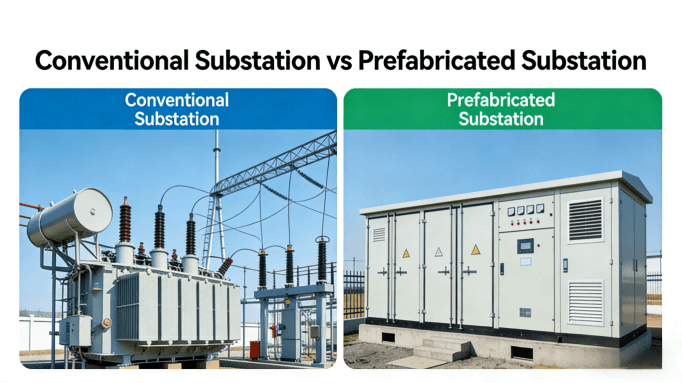 Prefabricated Substation vs Conventional Substation
