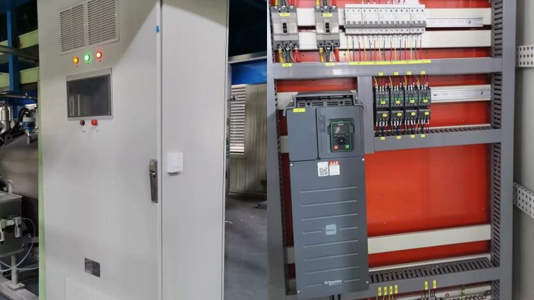 VFD Cabinet with HMI Panel