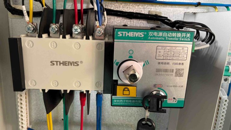 Wired and Installed Automatic Transfer Switch