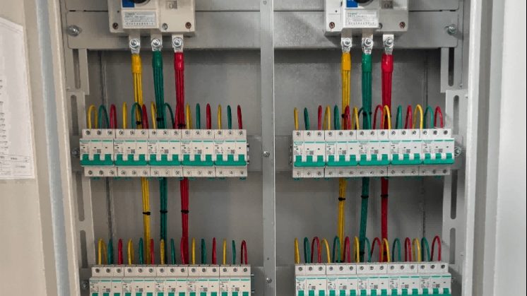 circuit breaker used in electrical distribution panel