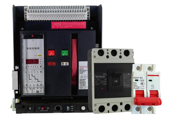 different types of circuit breakers