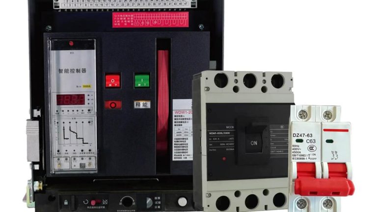 different types of circuit breakers