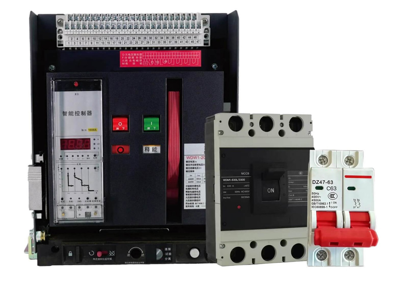 different types of circuit breakers