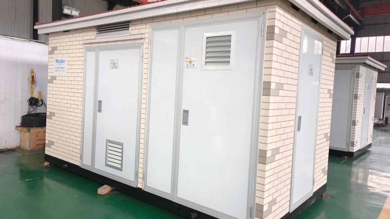 prefabricated compact substation for outdoor use
