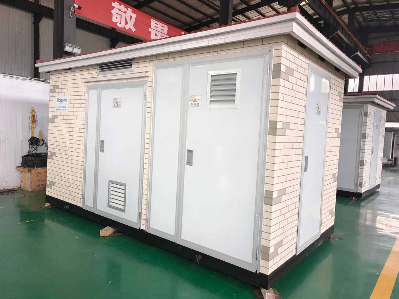 prefabricated compact substation for outdoor use