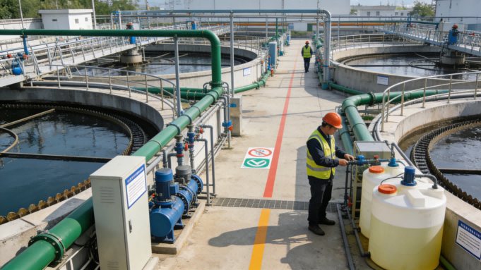 typical water treatment plant applications