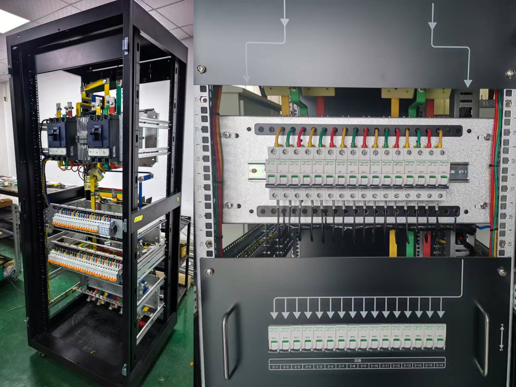 Data Center Power Distribution Cabinet