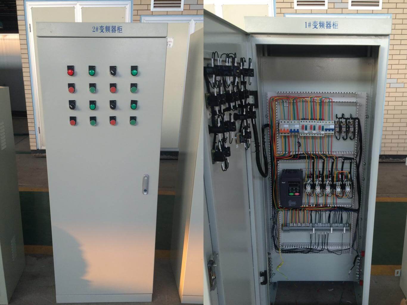 Industrial Motor VFD Control Panel