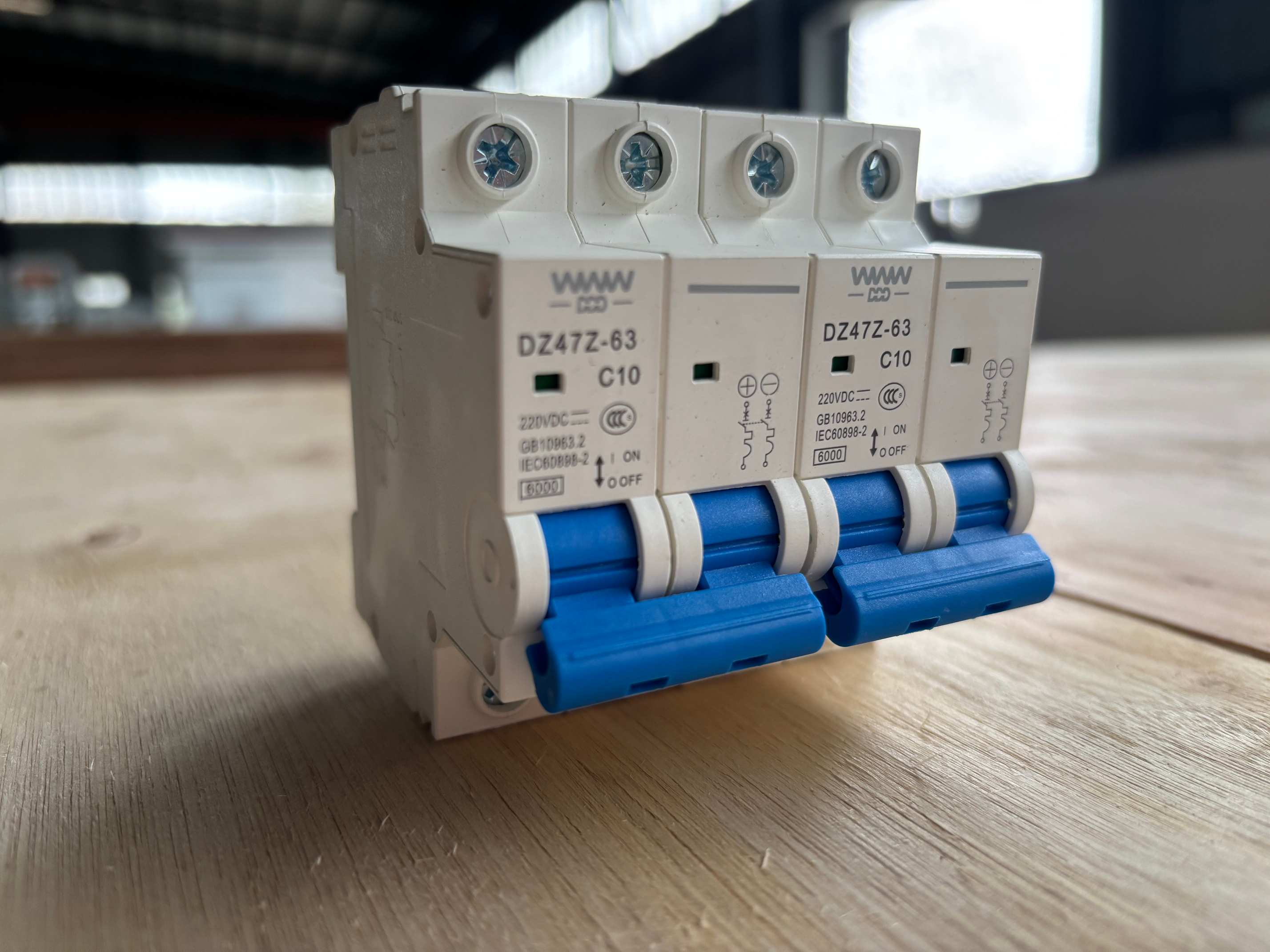 miniature circuit breakers in factory