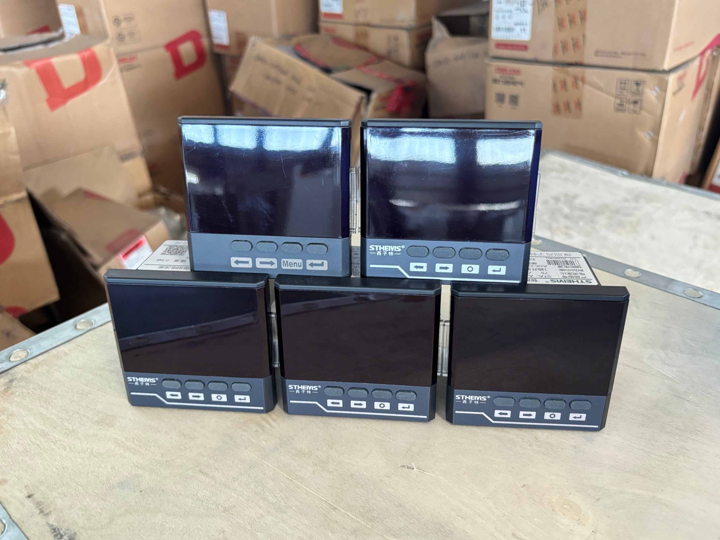 mutifunction meters on the table