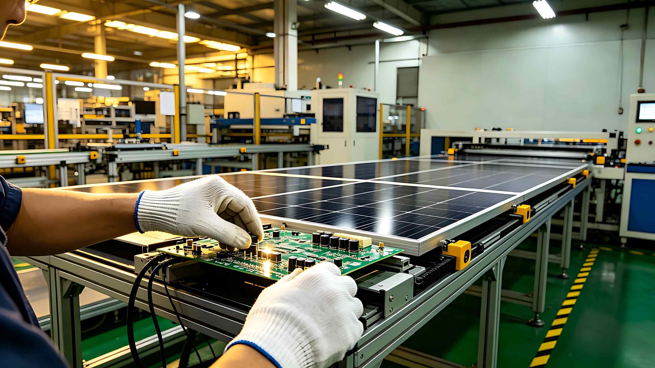 photovoltaic plants manufacturing factory