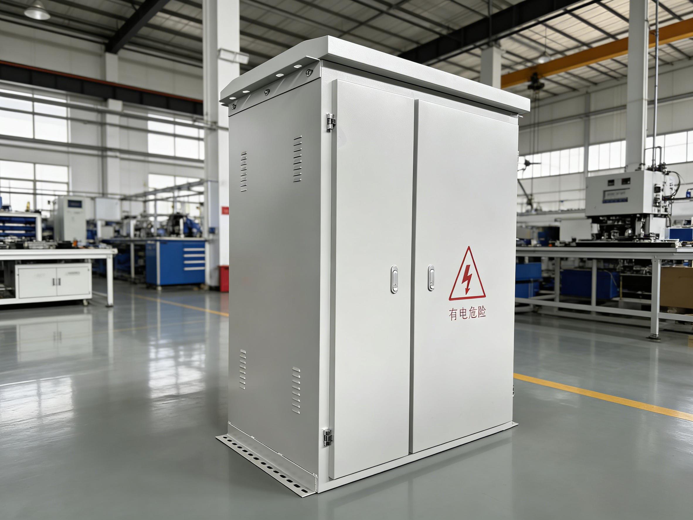 power distribution cabinets in workshop